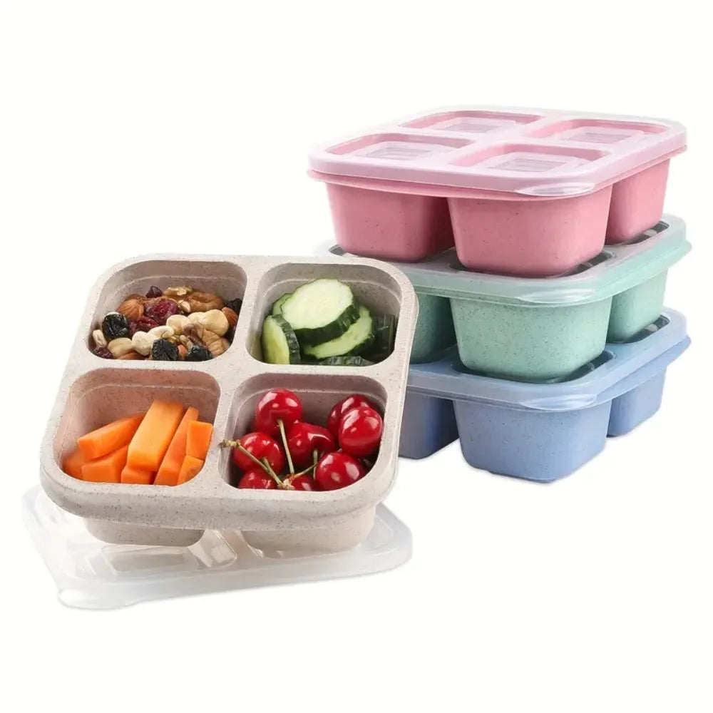 TG SnackSavor Lunch Boxes: Reusable Snack Containers for Easy Meal Prep