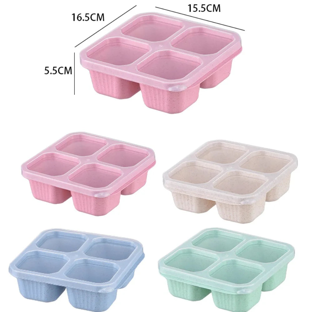 TG SnackSavor Lunch Boxes: Reusable Snack Containers for Easy Meal Prep