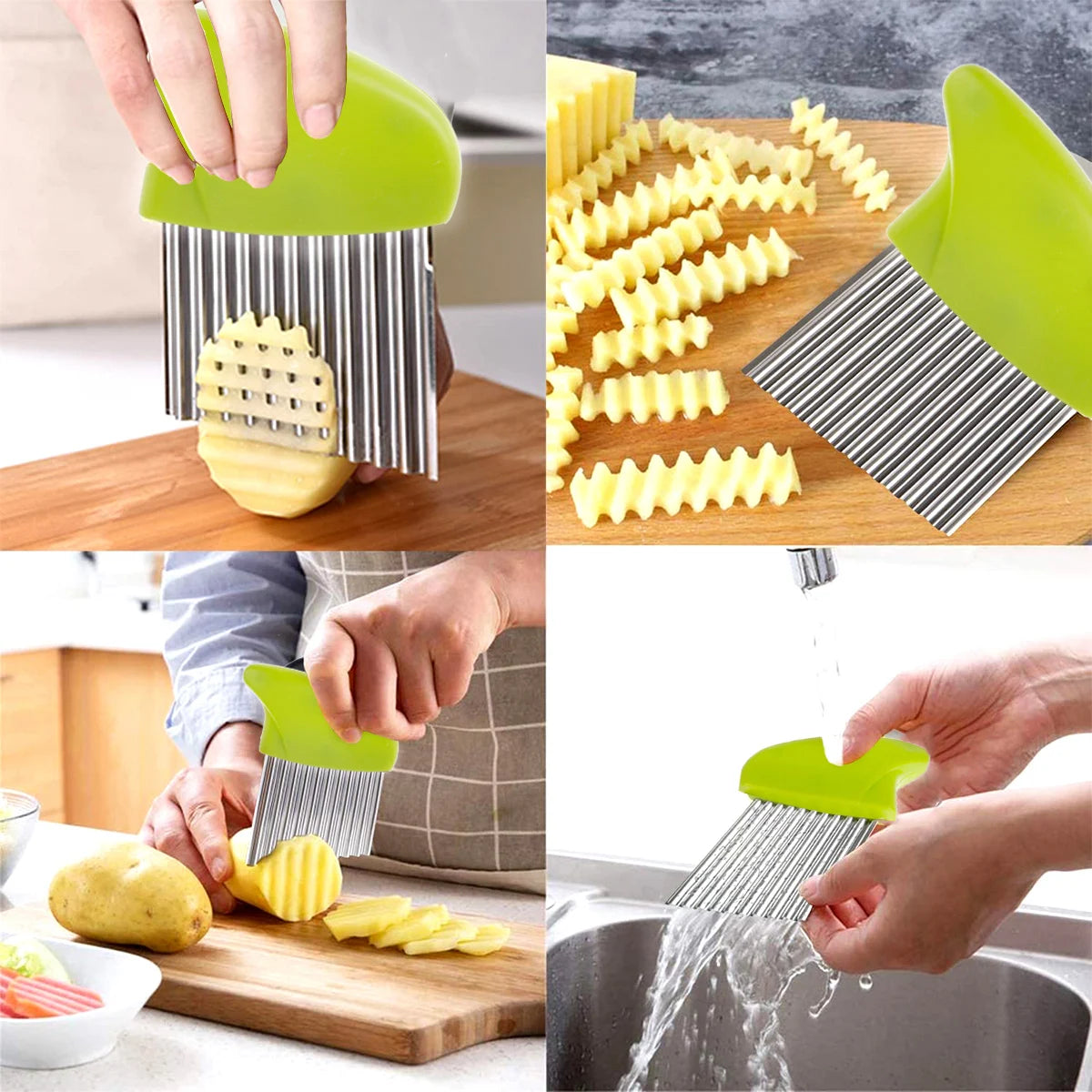 Safe Slice Kitchen Set™ Kid-Friendly Cutters & Peelers