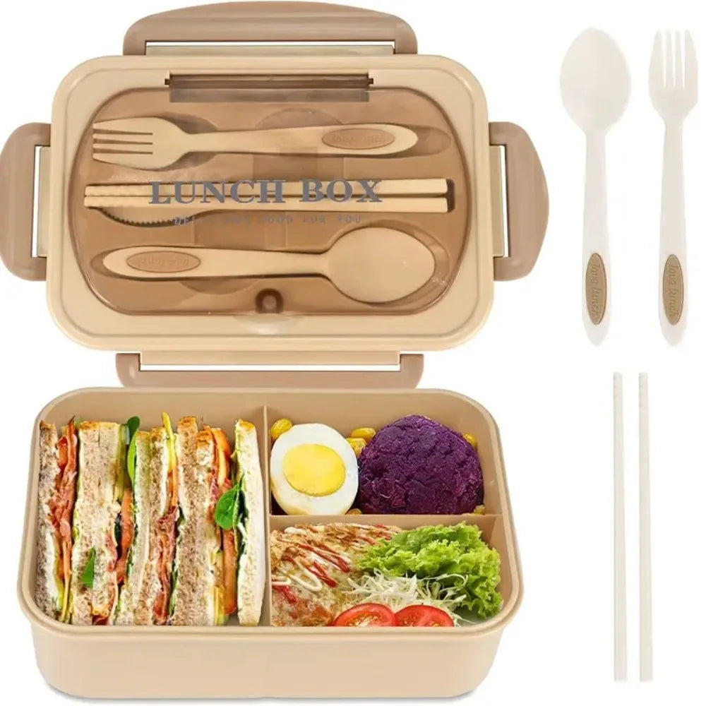 MealMaster Bento Box – Microwave Safe, Leakproof, and Perfect for Office